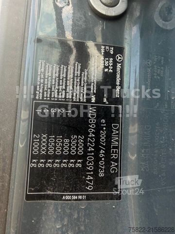 Třístranný sklápěč MERCEDES-BENZ Arocs 2651 / 6X4 6X6 / NUR 70000km / Ret