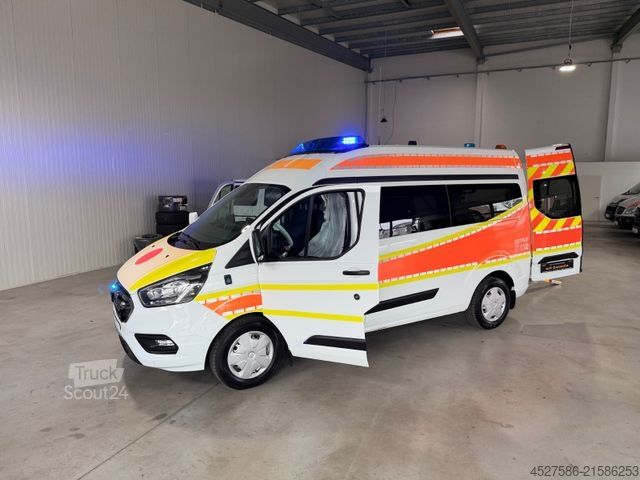 Fire truck FORD Transit Custom 340 L2 *RTW*KTW*KRANKENTRANSPORT
