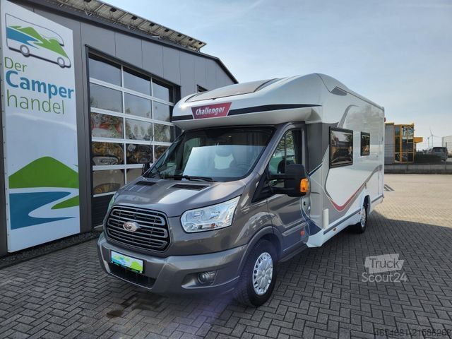 Halvintegrert bobil CHALLENGER Mageo 280 SOLAR#AHK#HUBBETT#DIESELHEIZUNG