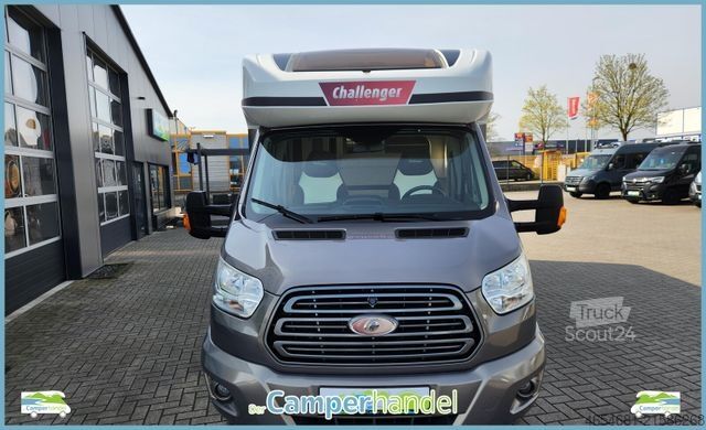 Halvintegrert bobil CHALLENGER Mageo 280 SOLAR#AHK#HUBBETT#DIESELHEIZUNG