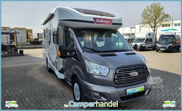 Halvintegrert bobil CHALLENGER Mageo 280 SOLAR#AHK#HUBBETT#DIESELHEIZUNG