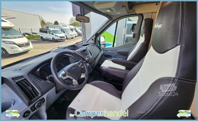 Halvintegrert bobil CHALLENGER Mageo 280 SOLAR#AHK#HUBBETT#DIESELHEIZUNG