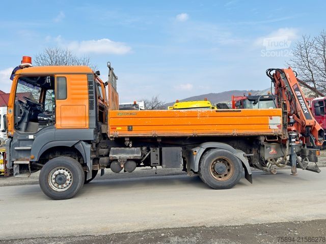 Truck mounted crane MAN TGA 18.350 * ATLAS TEREX 120.2 E A3 + FUNK *4x4