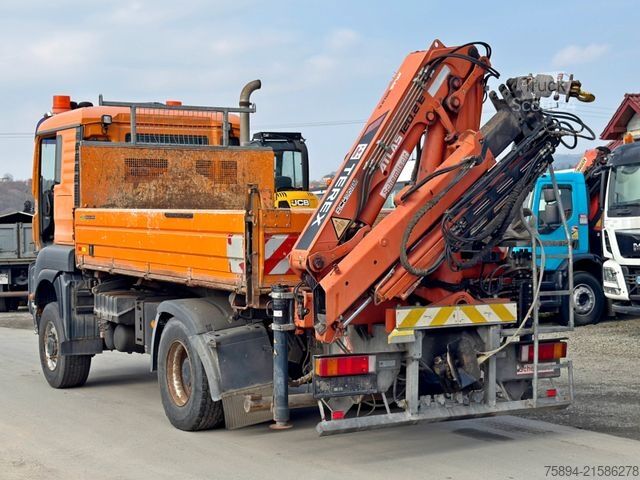 Truck mounted crane MAN TGA 18.350 * ATLAS TEREX 120.2 E A3 + FUNK *4x4