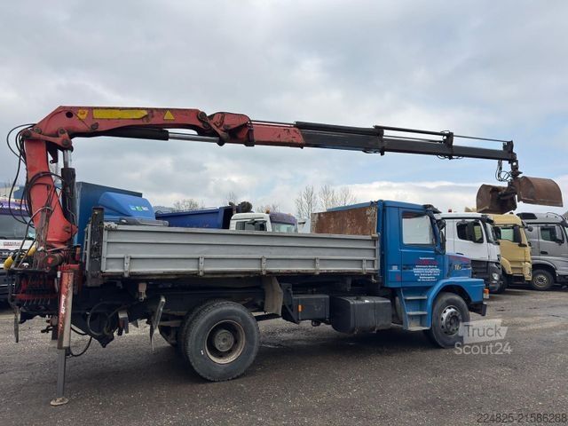 Самосвал SCANIA T112 DREISEITENKIPPER+KRAN PK14500B*1982*