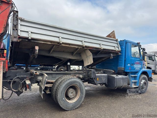 Самосвал SCANIA T112 DREISEITENKIPPER+KRAN PK14500B*1982*