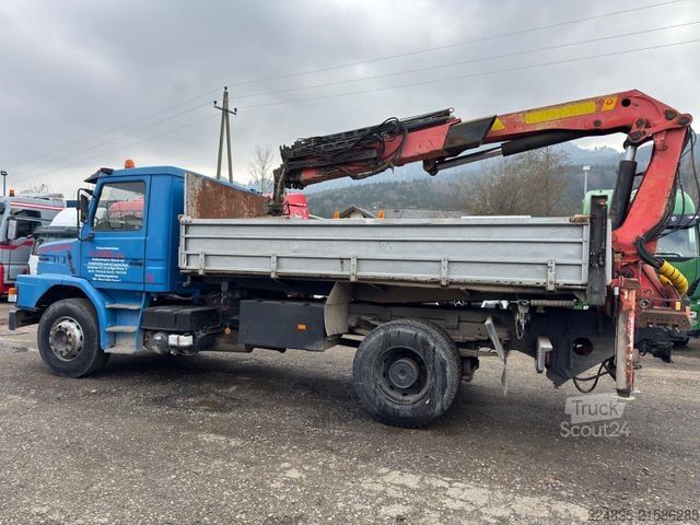 Самосвал SCANIA T112 DREISEITENKIPPER+KRAN PK14500B*1982*