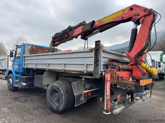 Самосвал SCANIA T112 DREISEITENKIPPER+KRAN PK14500B*1982*