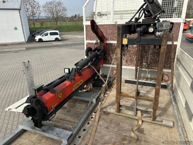 Automobilis ar plakanu platformu MERCEDES-BENZ Actros 2543 / Kran Palfinger PK 33002 + Jib