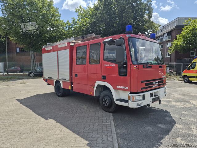 Itfaiye aracı Iveco Magirus Magirus FF75 E LF 8-6 Feuerwehr Löschwag