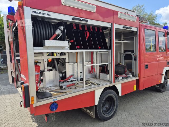 Itfaiye aracı Iveco Magirus Magirus FF75 E LF 8-6 Feuerwehr Löschwag