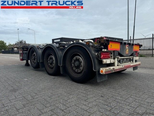 Konténerszállítás Kässbohrer 3 AS CONTAINERCHASSIS, MULTI FUNCTIONAL ALL CON...