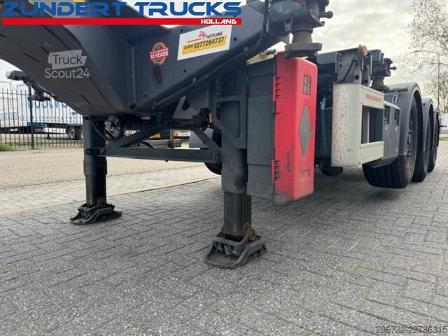 Konténerszállítás Kässbohrer 3 AS CONTAINERCHASSIS, MULTI FUNCTIONAL ALL CON...