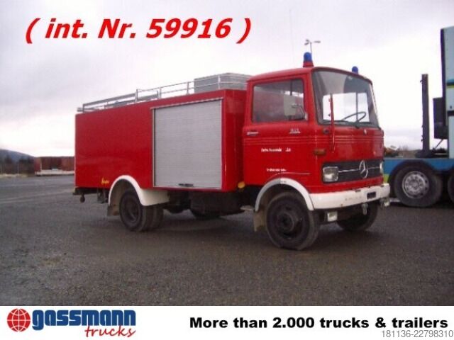 Камион с платформа Mercedes-Benz LK 1117 4x2, 2x AHK, Export Gerätewagen,
