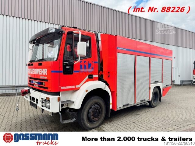 Камион с платформа Mercedes-Benz LK 1117 4x2, 2x AHK, Export Gerätewagen,