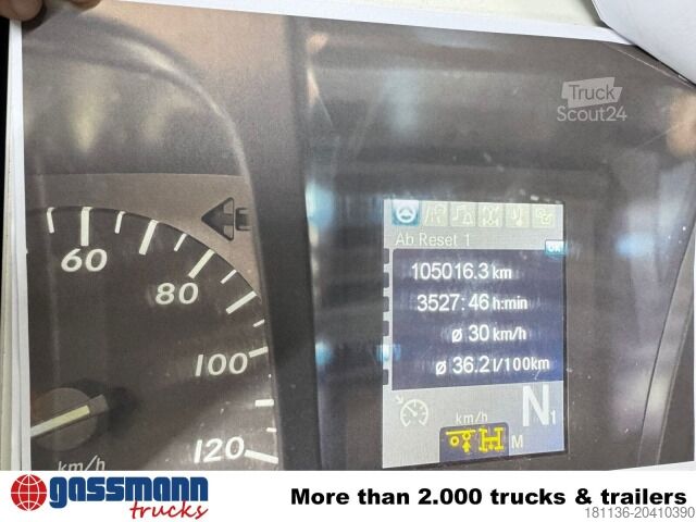 Вантажівка з відкритою платформою Mercedes-Benz Arocs 3245 L 8x2/6, Kran Fassi F 545 RA 2.26 XE,