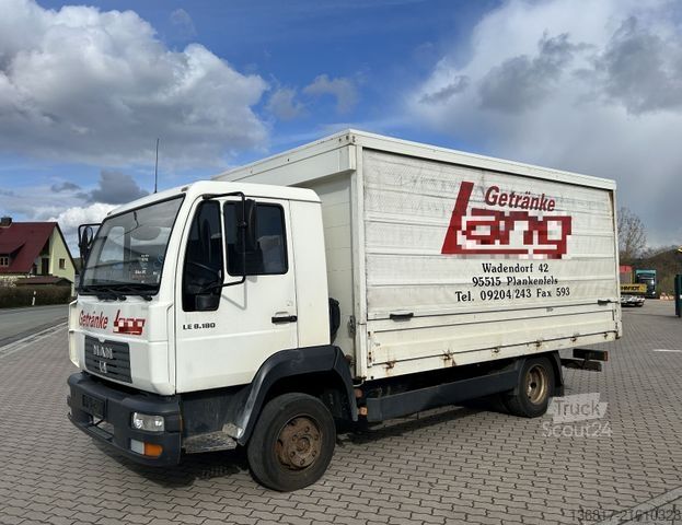 Beverage van MAN LE 8.180 BL Getränke Rollo li+re