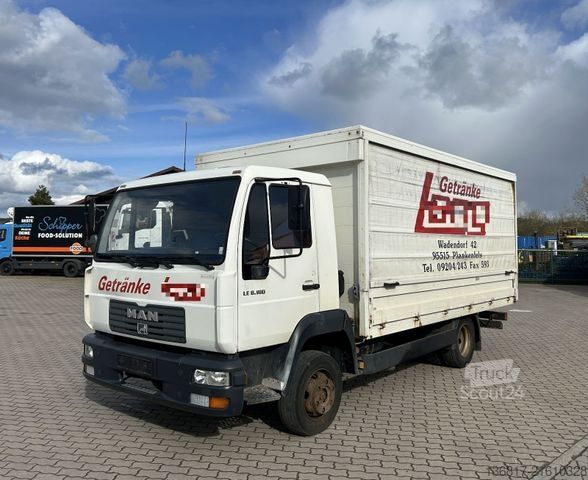 Beverage van MAN LE 8.180 BL Getränke Rollo li+re