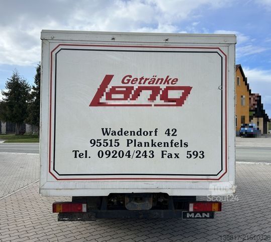 Beverage van MAN LE 8.180 BL Getränke Rollo li+re