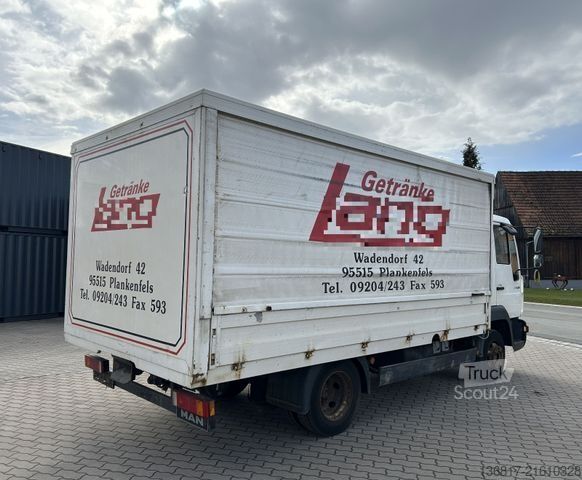 Beverage van MAN LE 8.180 BL Getränke Rollo li+re