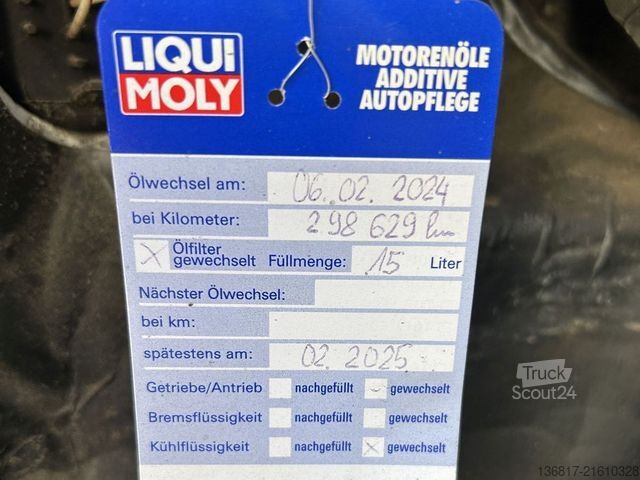 Beverage van MAN LE 8.180 BL Getränke Rollo li+re