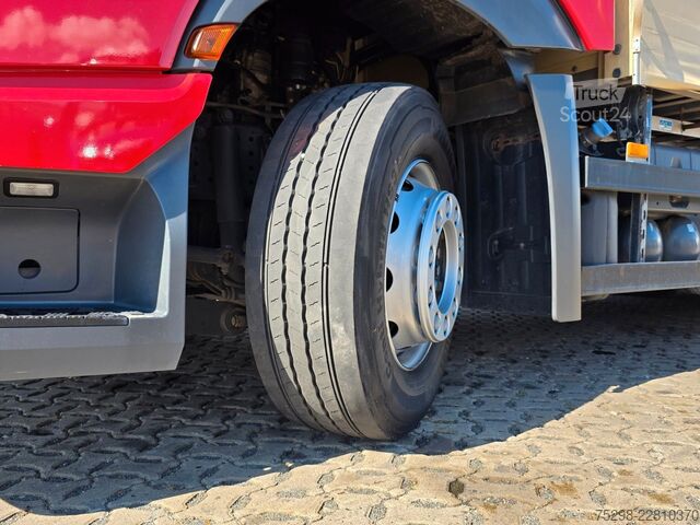 Φορτηγό πλατφόρμα με μουσαμά MERCEDES-BENZ Actros 2545 | 6D | Xenon | Ldbw | Retarder