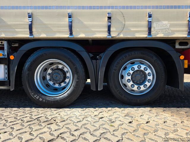 Φορτηγό πλατφόρμα με μουσαμά MERCEDES-BENZ Actros 2545 | 6D | Xenon | Ldbw | Retarder