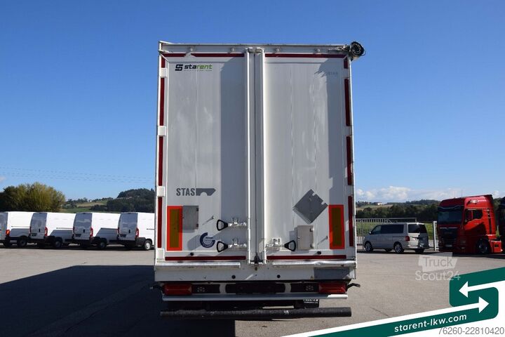 Auflieger mit Walkingfloor STAS 10mm 91m³ 2 x Liftachsen SAF Funk Verzinkt ADR