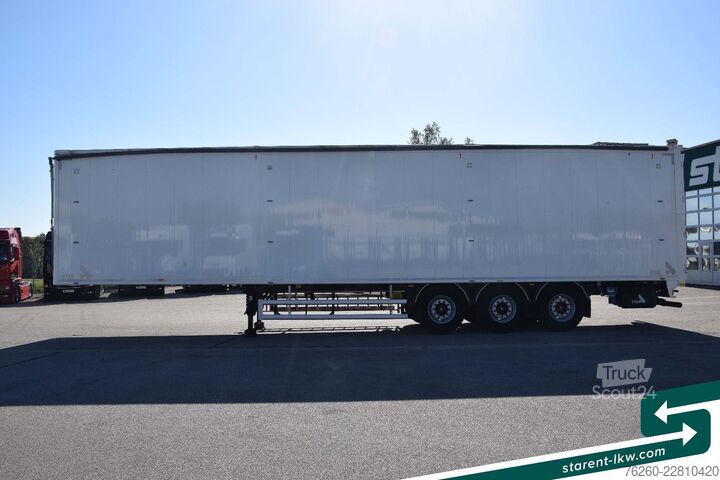 Auflieger mit Walkingfloor STAS 10mm 91m³ 2 x Liftachsen SAF Funk Verzinkt ADR
