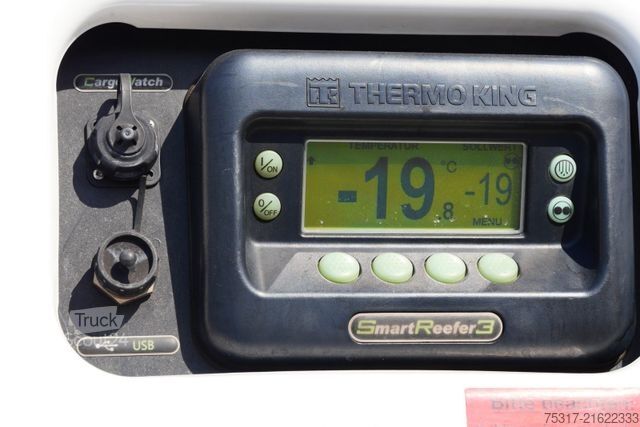 Reefer semitrailer SCHMITZ CARGOBULL SKO 24/TK SLXi300/DOPPELSTOCK /BLUMEN / BPW