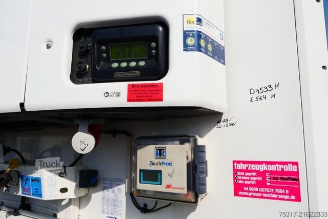 Reefer semitrailer SCHMITZ CARGOBULL SKO 24/TK SLXi300/DOPPELSTOCK /BLUMEN / BPW