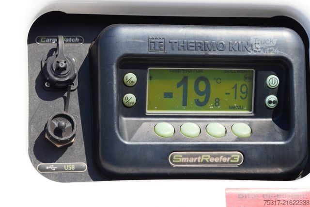 Reefer semitrailer SCHMITZ CARGOBULL SKO 24/TK SLXi300/DOPPELSTOCK /BLUMEN / BPW