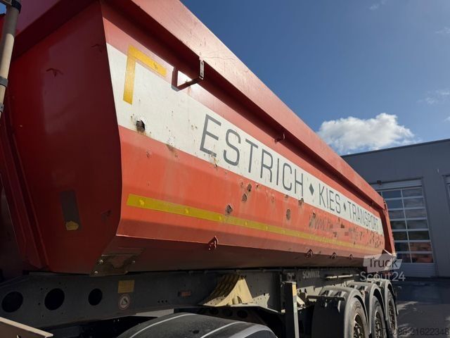 Tipper semitrailer SCHMITZ CARGOBULL SKi 24 SL 7.2 SGF*S3 Stahl - Liftachse - Plane