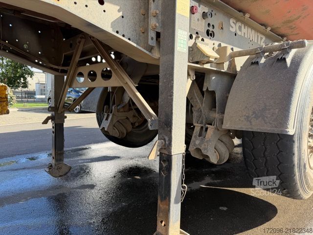Tipper semitrailer SCHMITZ CARGOBULL SKi 24 SL 7.2 SGF*S3 Stahl - Liftachse - Plane