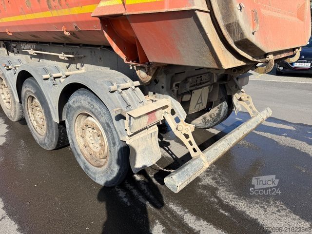 Tipper semitrailer SCHMITZ CARGOBULL SKi 24 SL 7.2 SGF*S3 Stahl - Liftachse - Plane