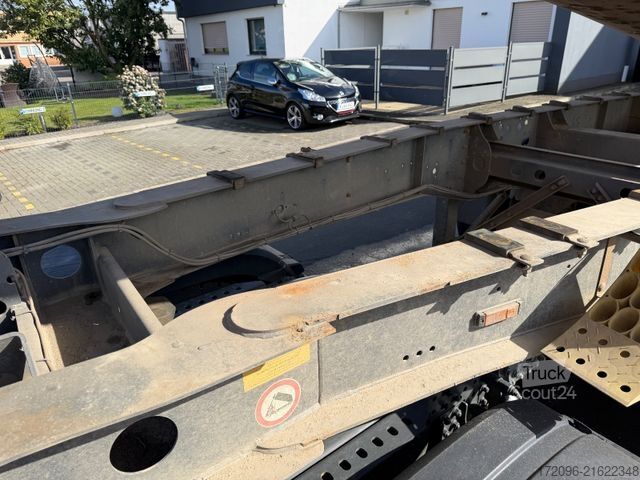 Tipper semitrailer SCHMITZ CARGOBULL SKi 24 SL 7.2 SGF*S3 Stahl - Liftachse - Plane