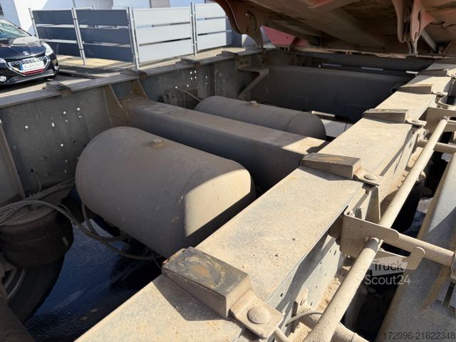 Tipper semitrailer SCHMITZ CARGOBULL SKi 24 SL 7.2 SGF*S3 Stahl - Liftachse - Plane