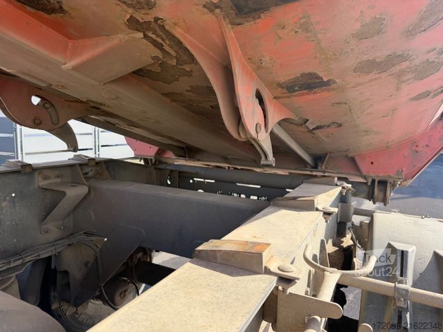 Tipper semitrailer SCHMITZ CARGOBULL SKi 24 SL 7.2 SGF*S3 Stahl - Liftachse - Plane