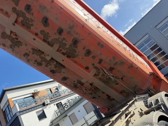 Tipper semitrailer SCHMITZ CARGOBULL SKi 24 SL 7.2 SGF*S3 Stahl - Liftachse - Plane