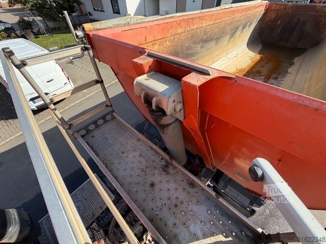 Tipper semitrailer SCHMITZ CARGOBULL SKi 24 SL 7.2 SGF*S3 Stahl - Liftachse - Plane