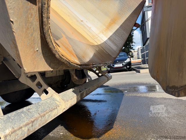 Tipper semitrailer SCHMITZ CARGOBULL SKi 24 SL 7.2 SGF*S3 Stahl - Liftachse - Plane