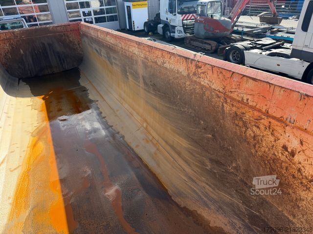 Tipper semitrailer SCHMITZ CARGOBULL SKi 24 SL 7.2 SGF*S3 Stahl - Liftachse - Plane