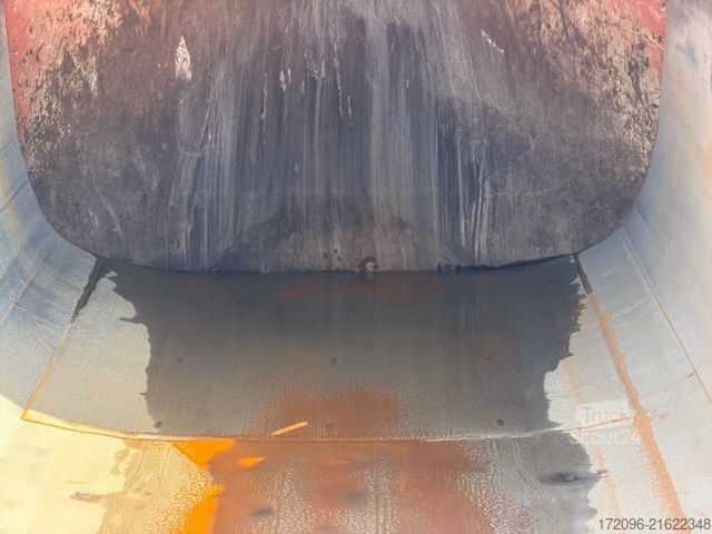 Tipper semitrailer SCHMITZ CARGOBULL SKi 24 SL 7.2 SGF*S3 Stahl - Liftachse - Plane