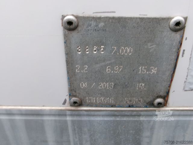 Koelwagen met geïsoleerde laadbak IVECO 70 C 17 Daily*Tiefkühl*2Verdampfer*LBW*Seitentür