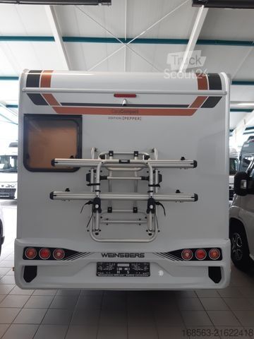 Semi-integrated camper WEINSBERG CaraCompact 600 MF "PEPPER" - LP 73.742 ¤ !