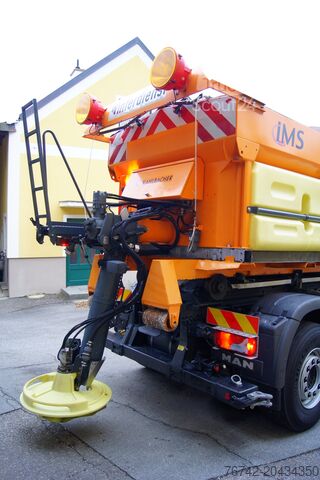 Afzetkipper zoutstrooier Küpper-Weisser GMEINER/BUCHER Feuchtsalzstreuer Abroll