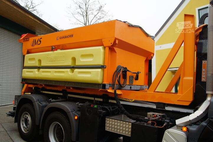 Abrollkipper Streuer Salzstreuer Küpper-Weisser GMEINER/BUCHER Feuchtsalzstreuer Abroll