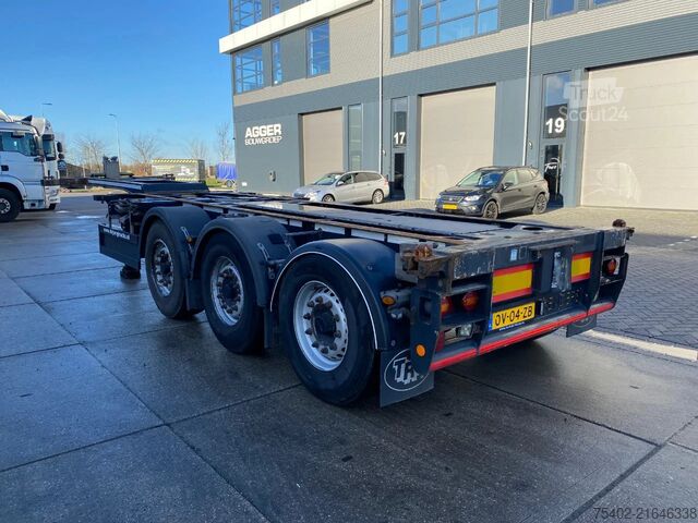 Transportul de containere Renders F08FJ3HWSA Euro 800 3DFCST / Container Chassis ...