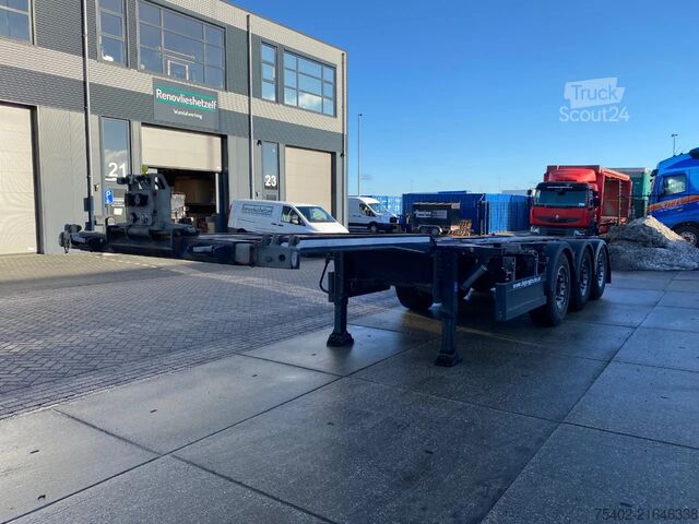 Transportul de containere Renders F08FJ3HWSA Euro 800 3DFCST / Container Chassis ...