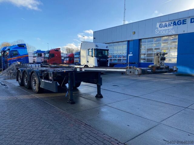 Transportul de containere Renders F08FJ3HWSA Euro 800 3DFCST / Container Chassis ...